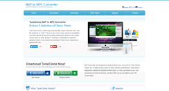 Desktop Screenshot of m4ptomp3.tuneclone.com